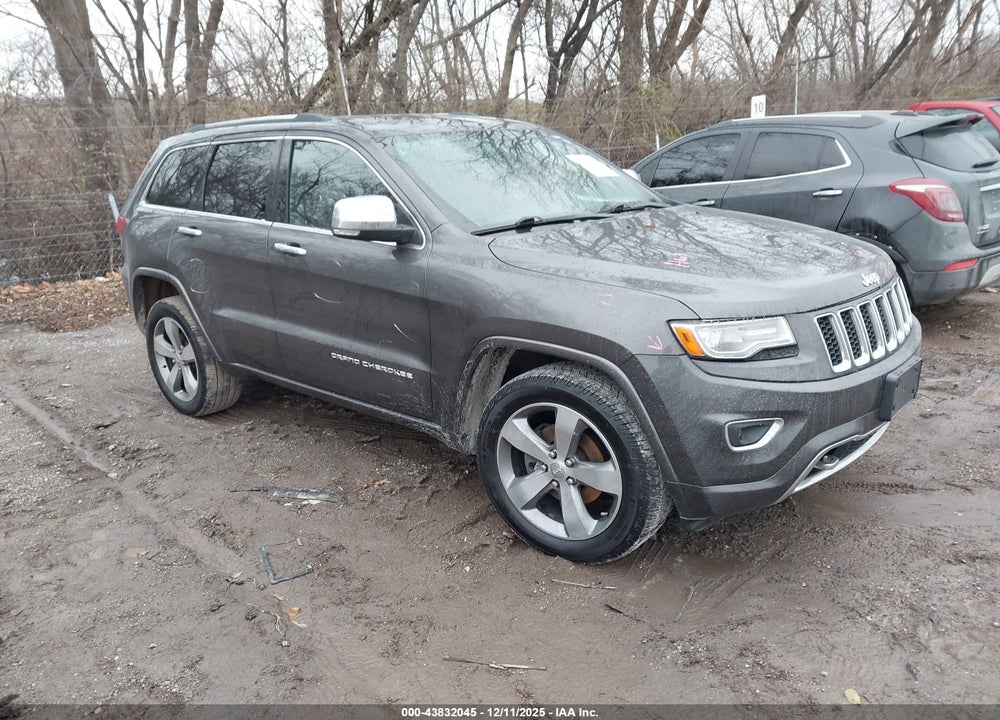 2014 JEEP GRAND CHEROKEE OVERLAND VIN: 1C4RJFCG5EC441726