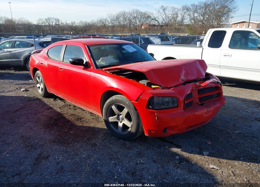 2008 DODGE CHARGER VIN: 2B3KA43R98H184936