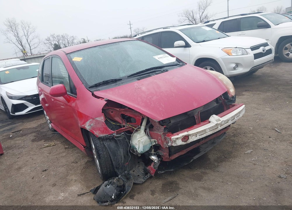 2008 HONDA FIT SPORT VIN: JHMGD38638S064867