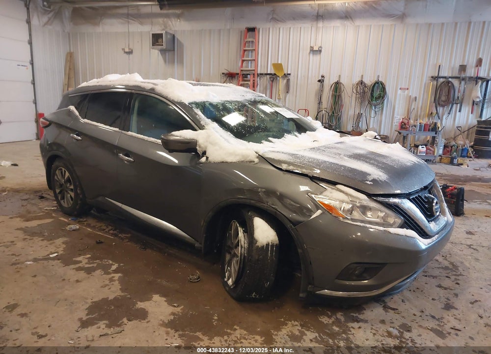 2017 NISSAN MURANO PLATINUM/S/SL/SV VIN: 5N1AZ2MH4HN132971