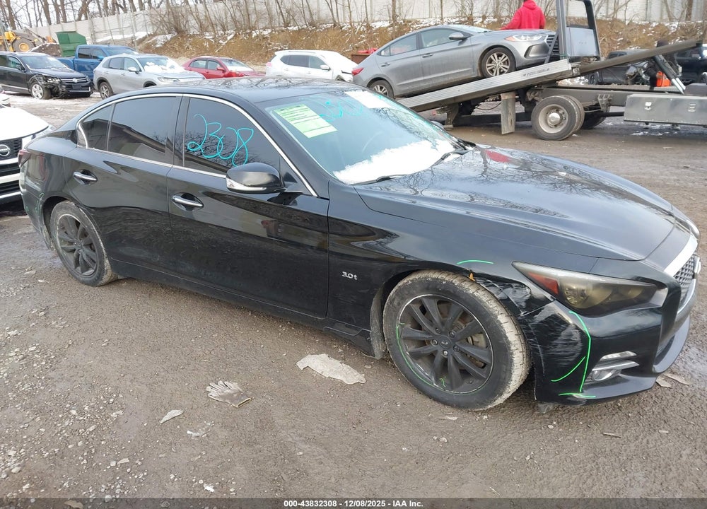 2016 INFINITI Q50 3.0T PREMIUM VIN: JN1EV7AP9GM305322