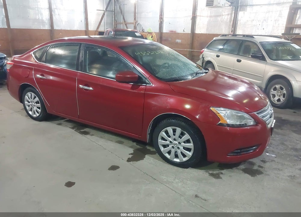 2013 NISSAN SENTRA SV VIN: 3N1AB7AP6DL706520