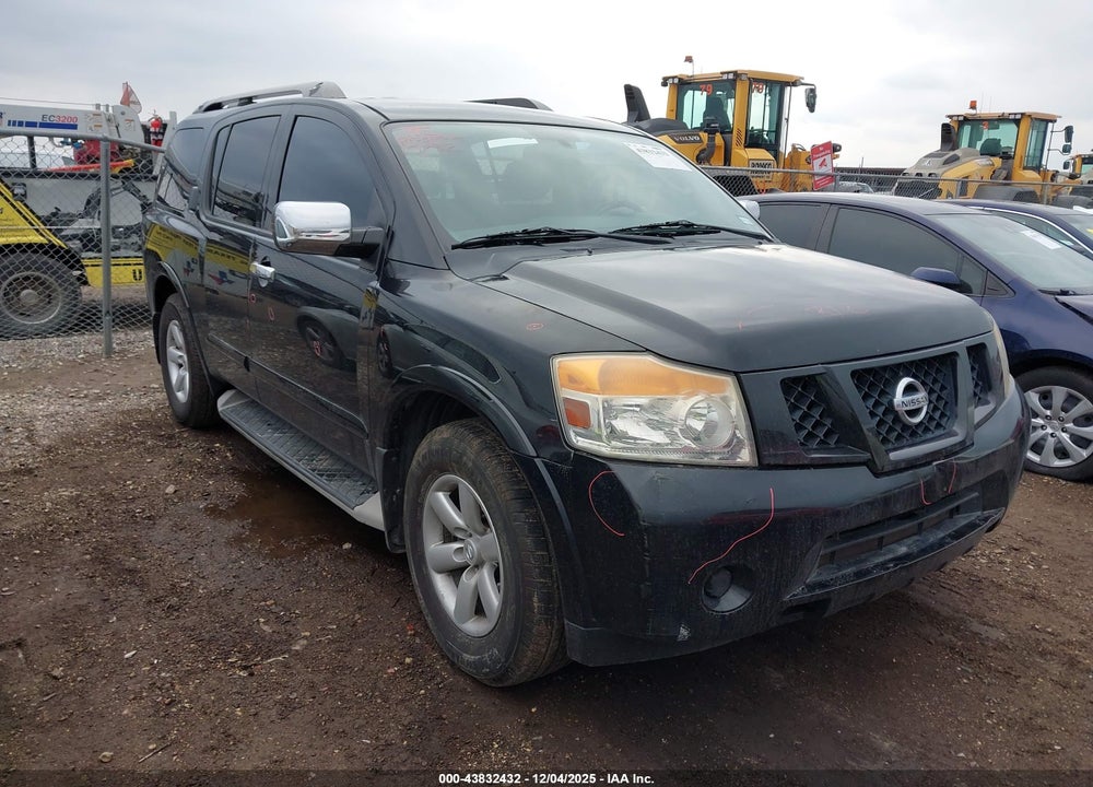2011 NISSAN ARMADA SV VIN: 5N1BA0ND9BN613642