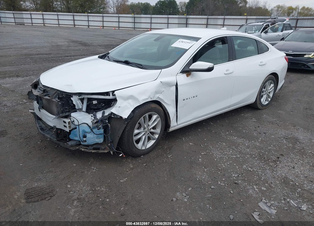 2016 CHEVROLET MALIBU 1LT VIN: 1G1ZE5ST2GF327190