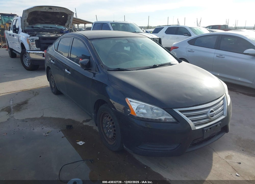 2015 NISSAN SENTRA SV VIN: 3N1AB7AP1FL642714