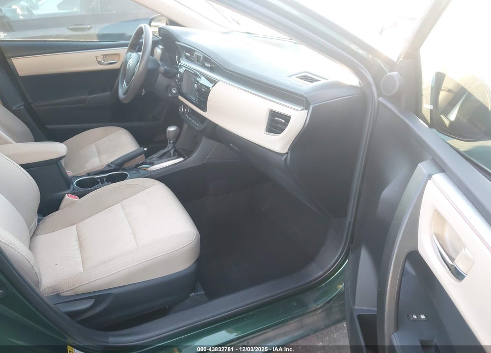 2014 TOYOTA COROLLA LE VIN: 2T1BURHE9EC160733