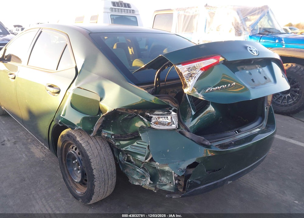 2014 TOYOTA COROLLA LE VIN: 2T1BURHE9EC160733