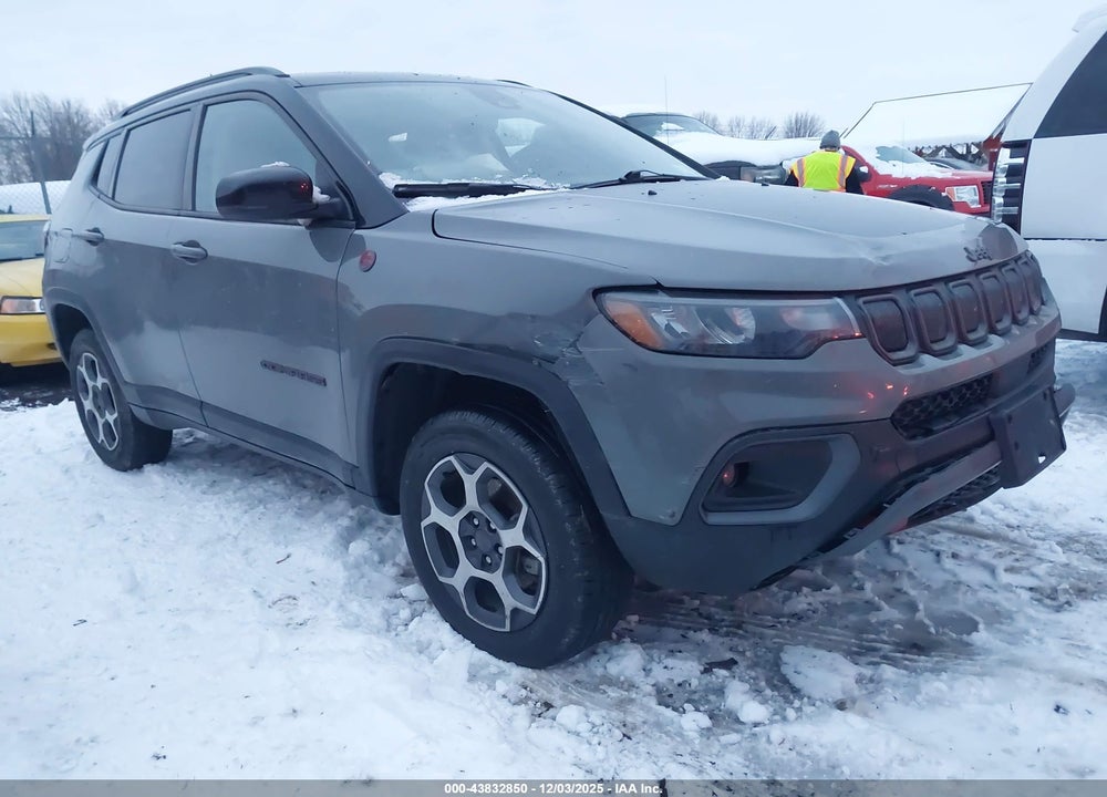 2022 JEEP COMPASS TRAILHAWK 4X4 VIN: 3C4NJDDB9NT203694