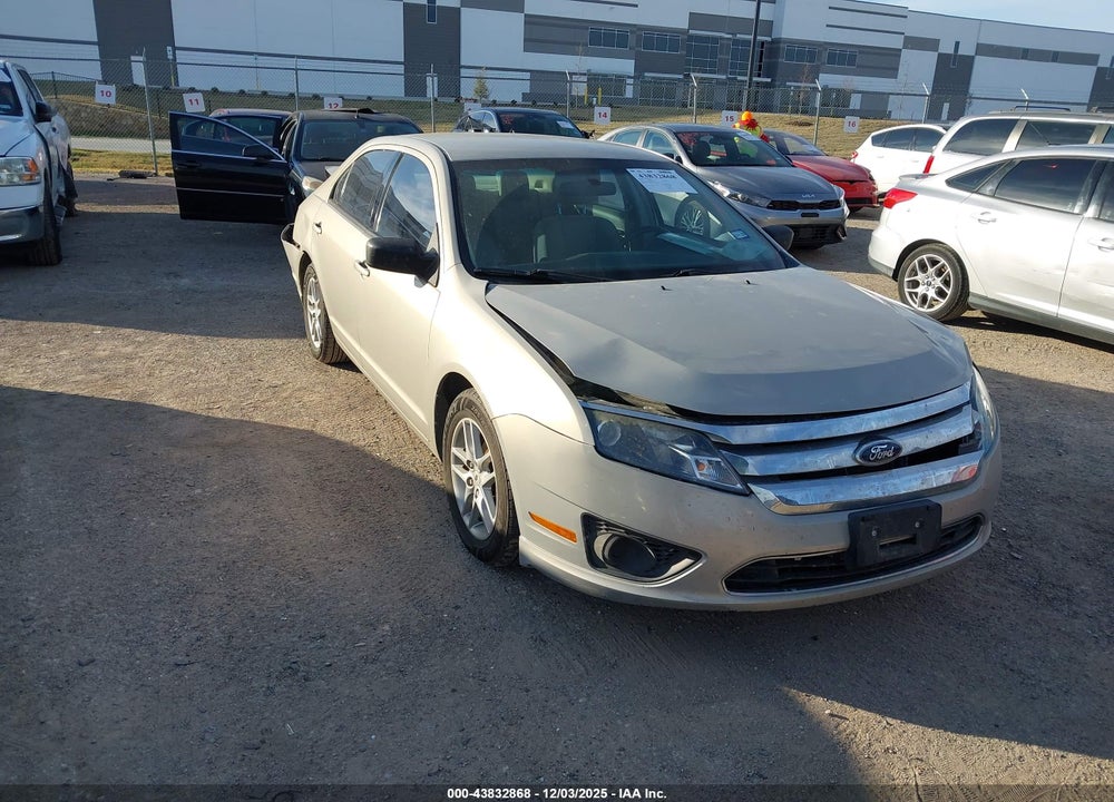 2010 FORD FUSION S VIN: 3FAHP0GA1AR410505