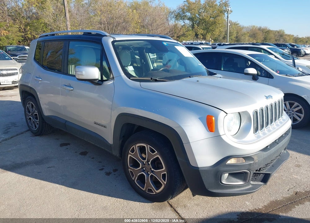 2017 JEEP RENEGADE LIMITED FWD VIN: ZACCJADB9HPF14866
