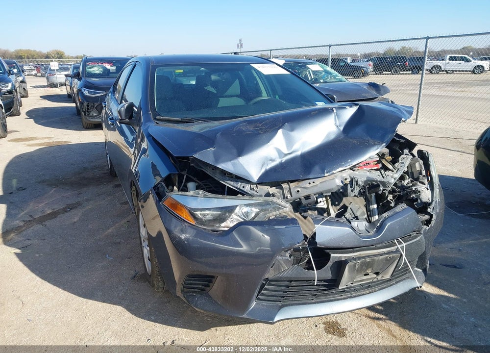2016 TOYOTA COROLLA L VIN: 5YFBURHE4GP502253