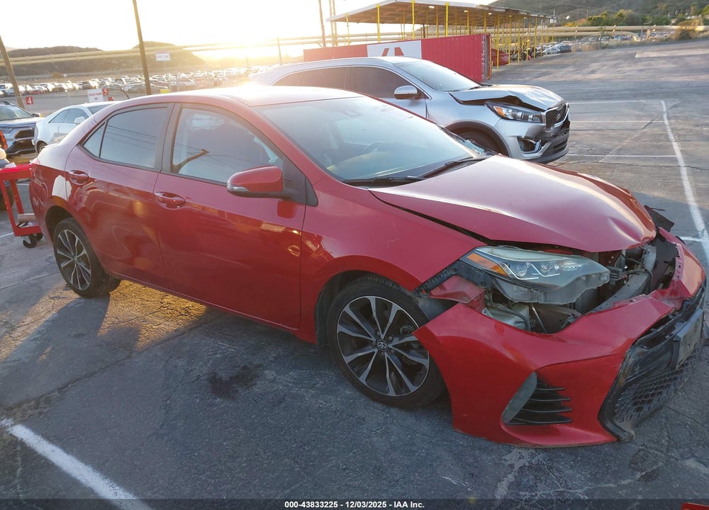 2018 TOYOTA COROLLA SE VIN: 5YFBURHE9JP763515