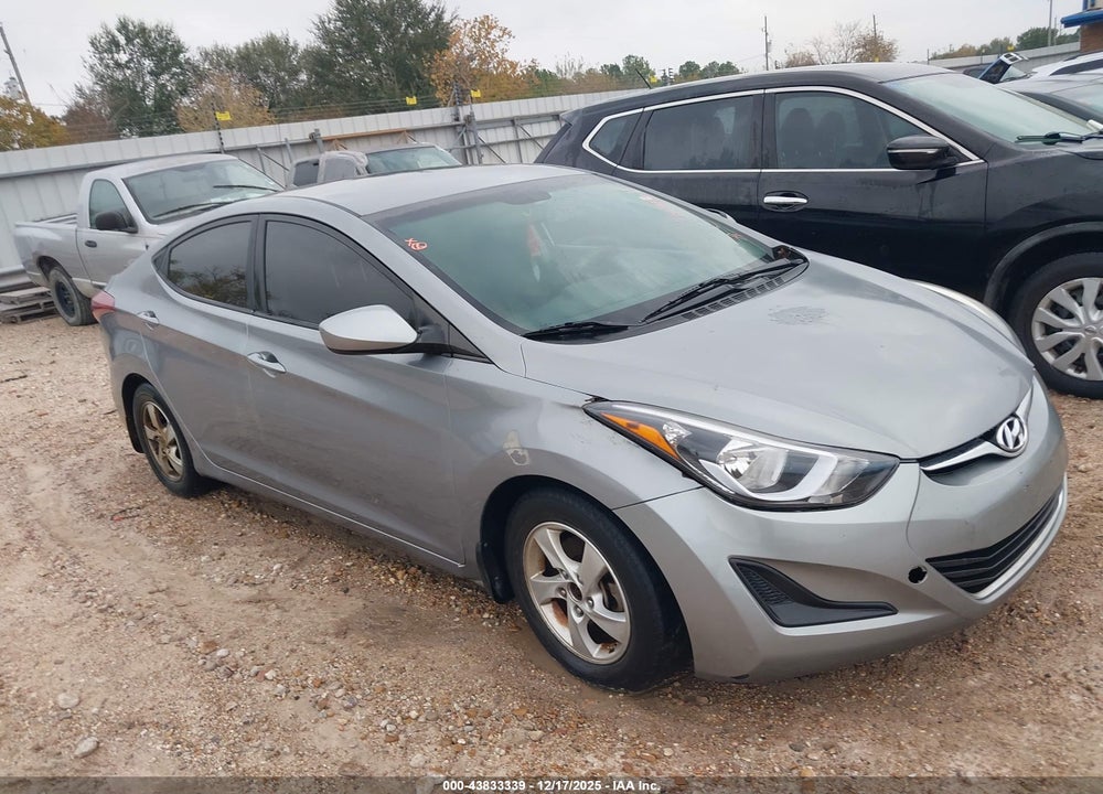 2015 HYUNDAI ELANTRA SE VIN: KMHDH4AE8FU426513