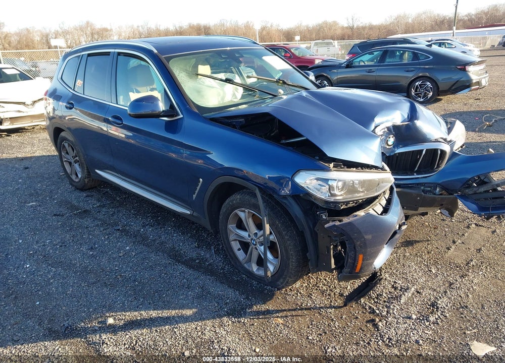 2021 BMW X3 XDRIVE30I VIN: 5UXTY5C03M9E70637