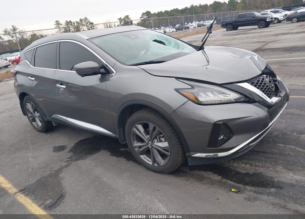 2021 NISSAN MURANO PLATINUM FWD VIN: 5N1AZ2DJ2MC143041