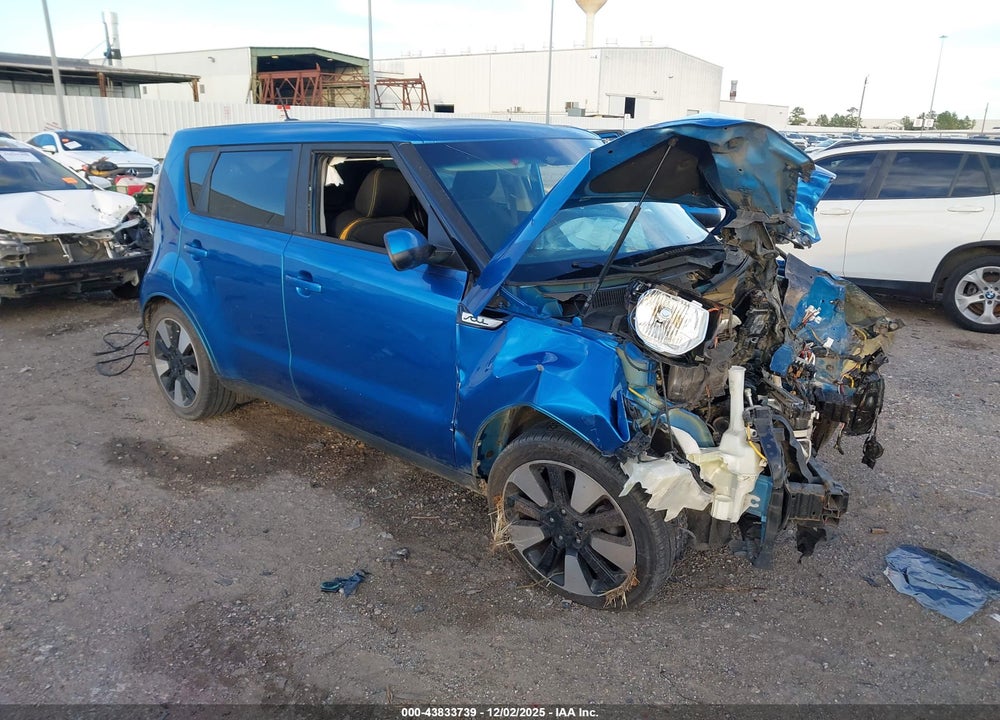 2016 KIA SOUL + VIN: KNDJP3A52G7378883