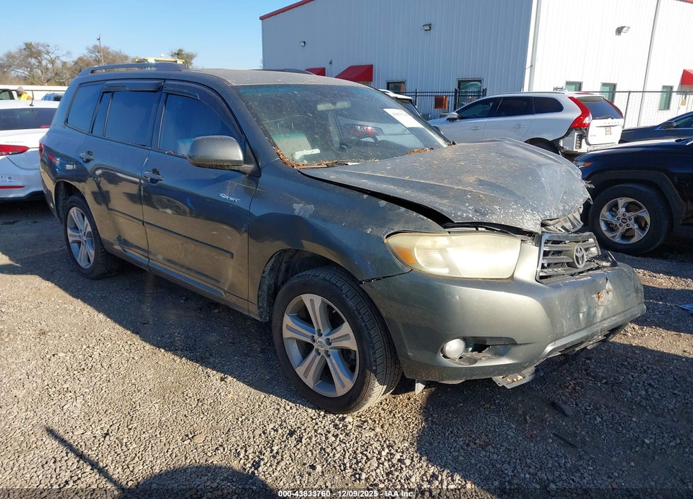 2008 TOYOTA HIGHLANDER SPORT VIN: JTEDS43A482036101