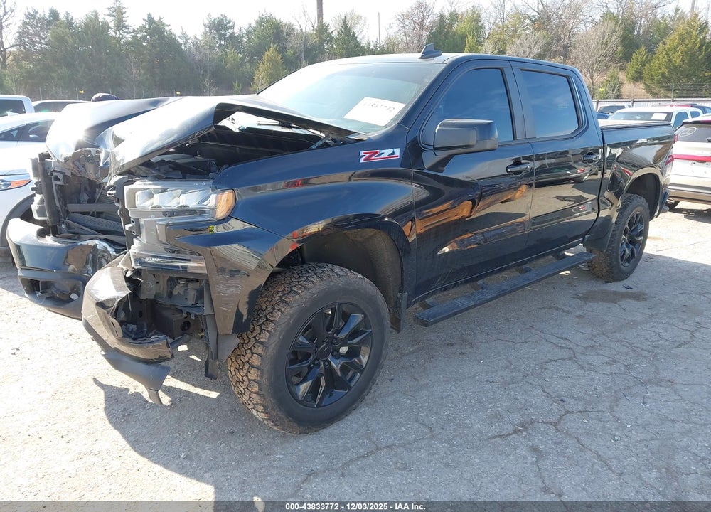 2020 CHEVROLET SILVERADO 1500 4WD  SHORT BED RST VIN: 3GCUYEED4LG401912