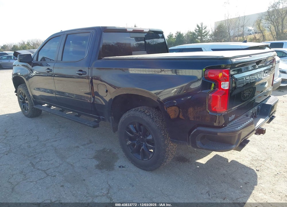 2020 CHEVROLET SILVERADO 1500 4WD  SHORT BED RST VIN: 3GCUYEED4LG401912