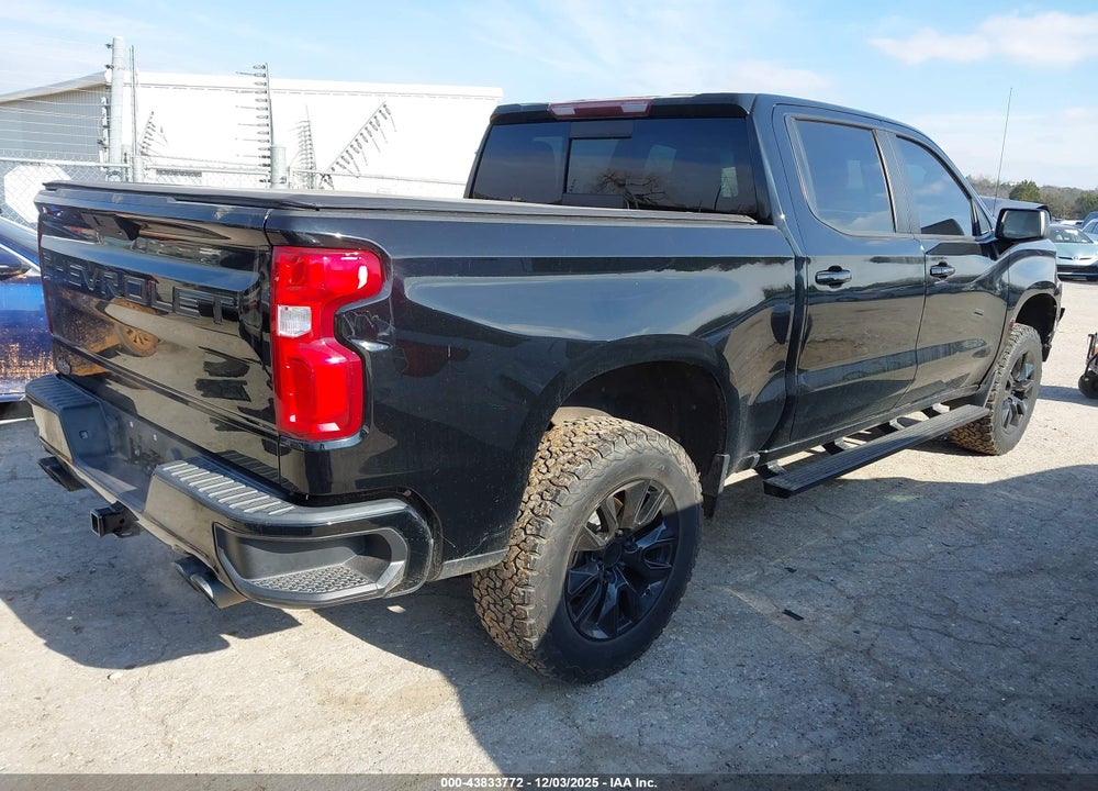 2020 CHEVROLET SILVERADO 1500 4WD  SHORT BED RST VIN: 3GCUYEED4LG401912