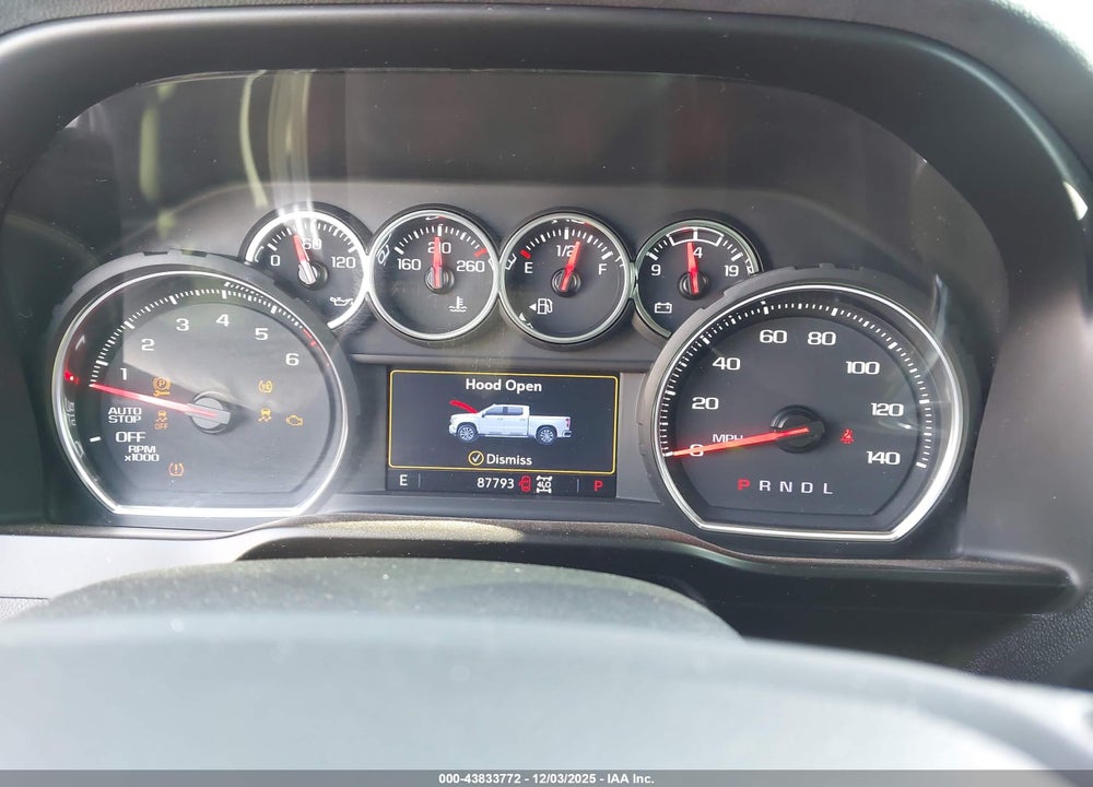 2020 CHEVROLET SILVERADO 1500 4WD  SHORT BED RST VIN: 3GCUYEED4LG401912