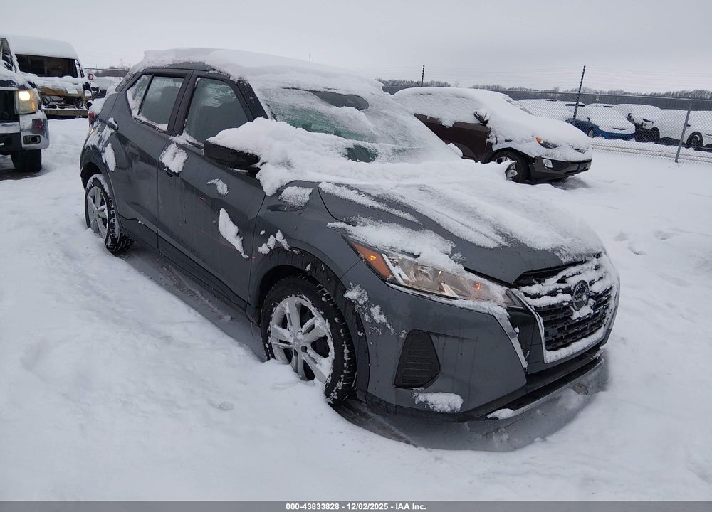 2021 NISSAN KICKS S XTRONIC CVT VIN: 3N1CP5BV8ML505777