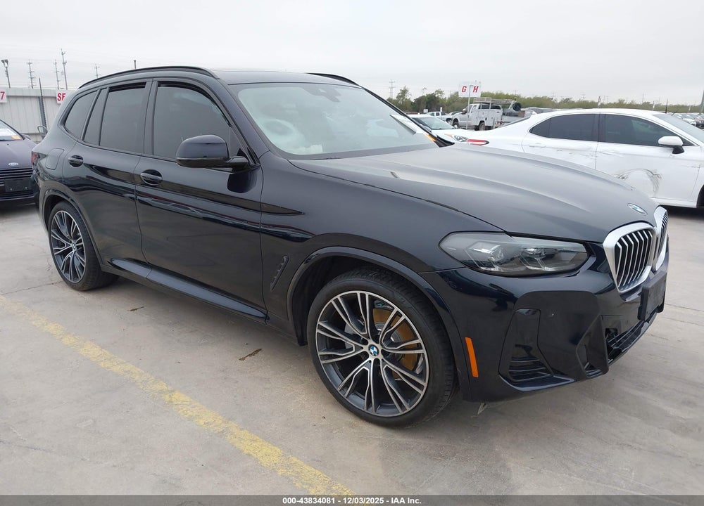 2022 BMW X3 SDRIVE30I VIN: 5UX43DP00N9K43945