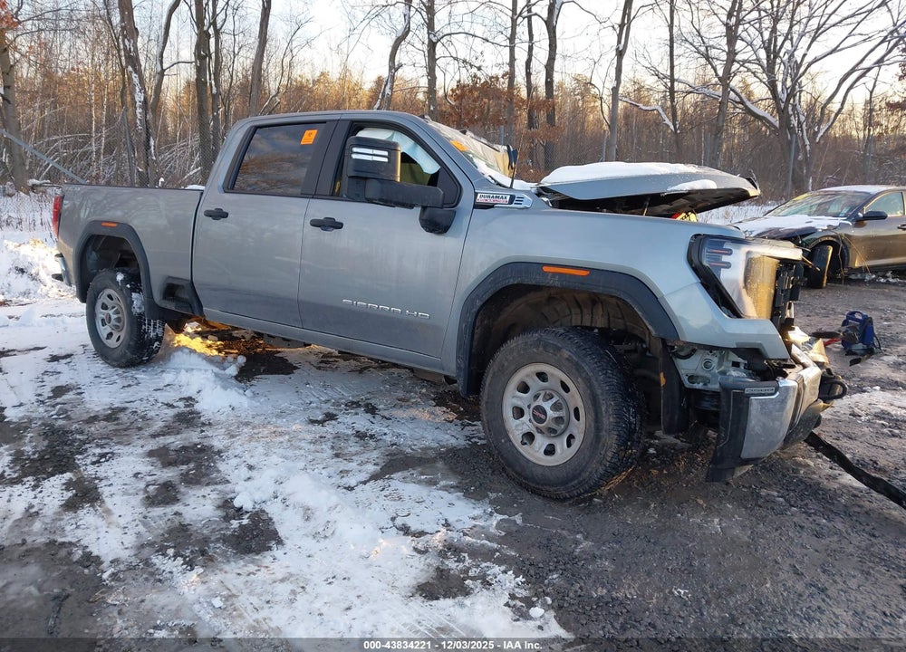 2025 GMC SIERRA 2500HD 4WD  STANDARD BED PRO VIN: 1GT1ULEYXSF371644