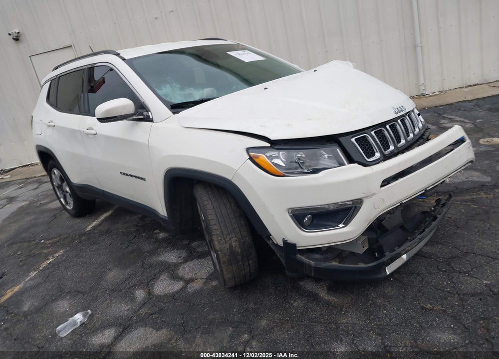 2019 JEEP COMPASS LIMITED FWD VIN: 3C4NJCCBXKT675975