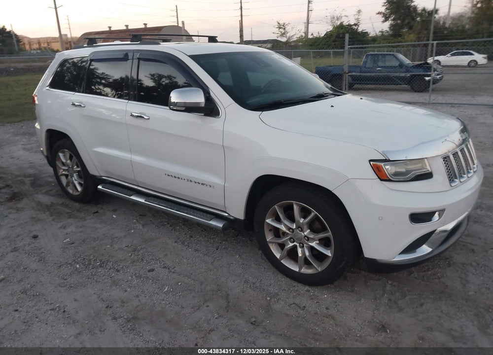 2014 JEEP GRAND CHEROKEE SUMMIT VIN: 1C4RJEJG3EC164510