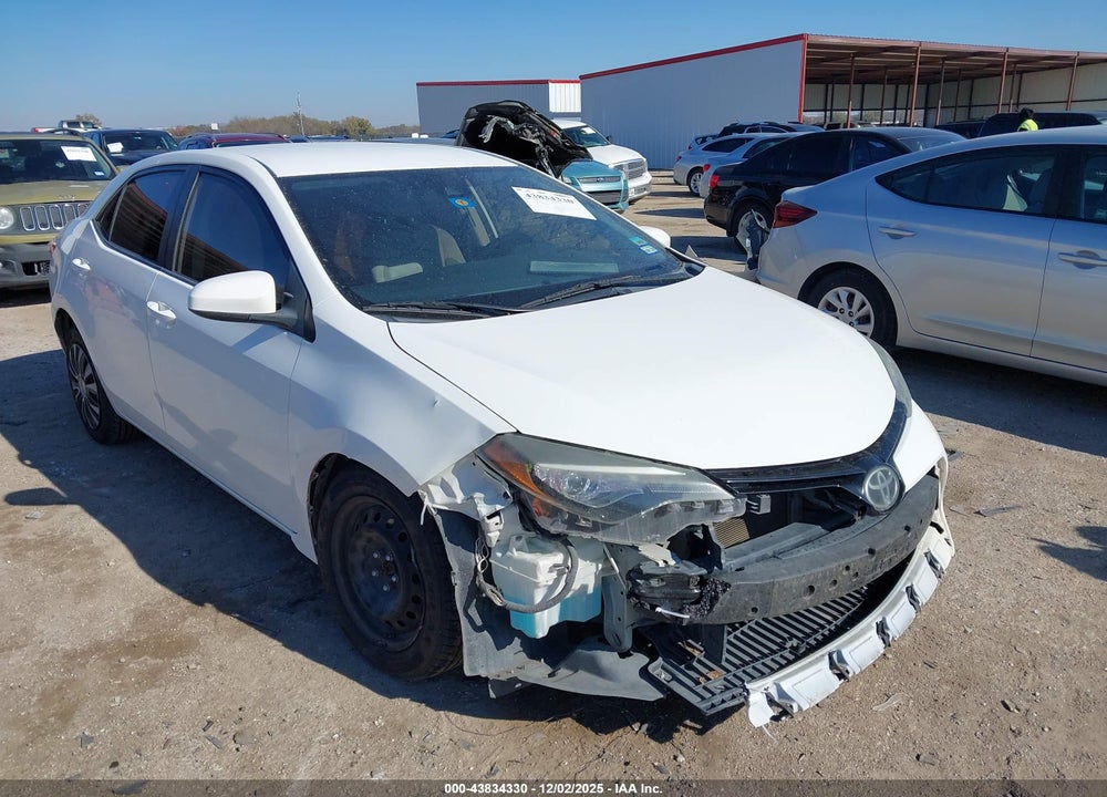 2017 TOYOTA COROLLA LE VIN: 5YFBURHE8HP607265