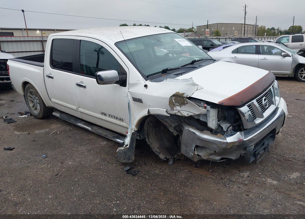 2012 NISSAN TITAN SL VIN: 1N6BA0ED5CN311073
