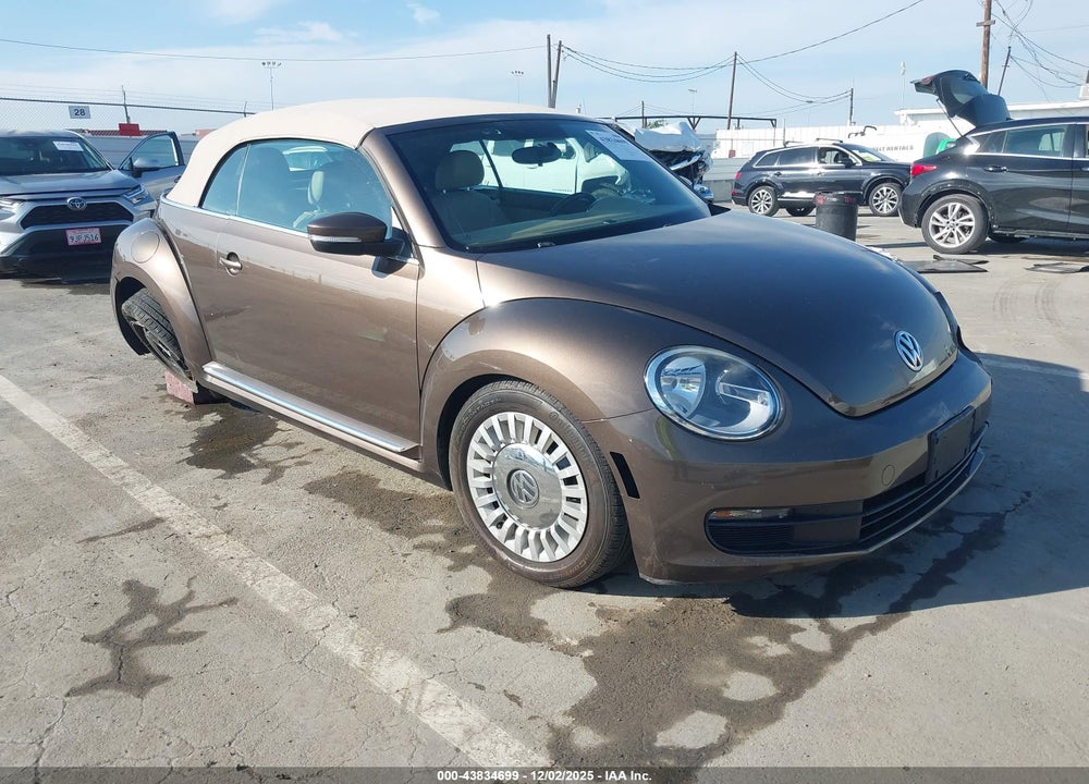 2015 VOLKSWAGEN BEETLE 1.8T VIN: 3VW517AT3FM804557