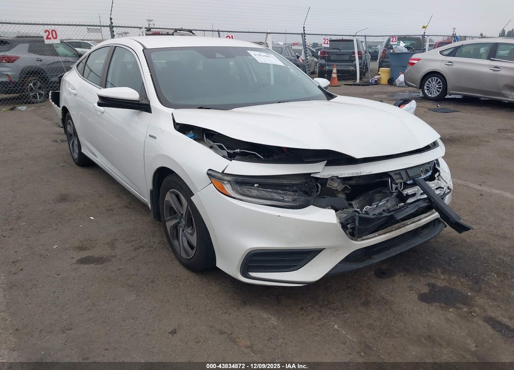 2019 HONDA INSIGHT EX VIN: 19XZE4F54KE021334
