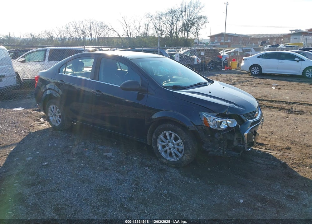 2017 CHEVROLET SONIC LT AUTO VIN: 1G1JD5SH9H4137847