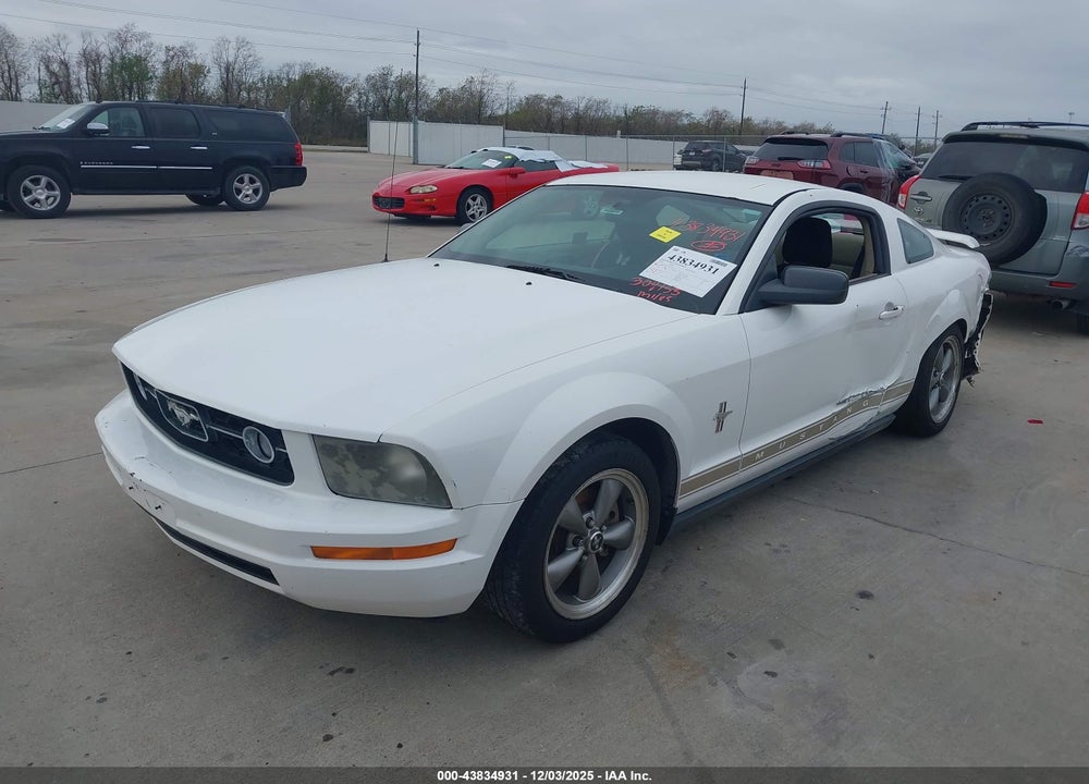 2006 FORD MUSTANG V6 VIN: 1ZVFT80N365175332