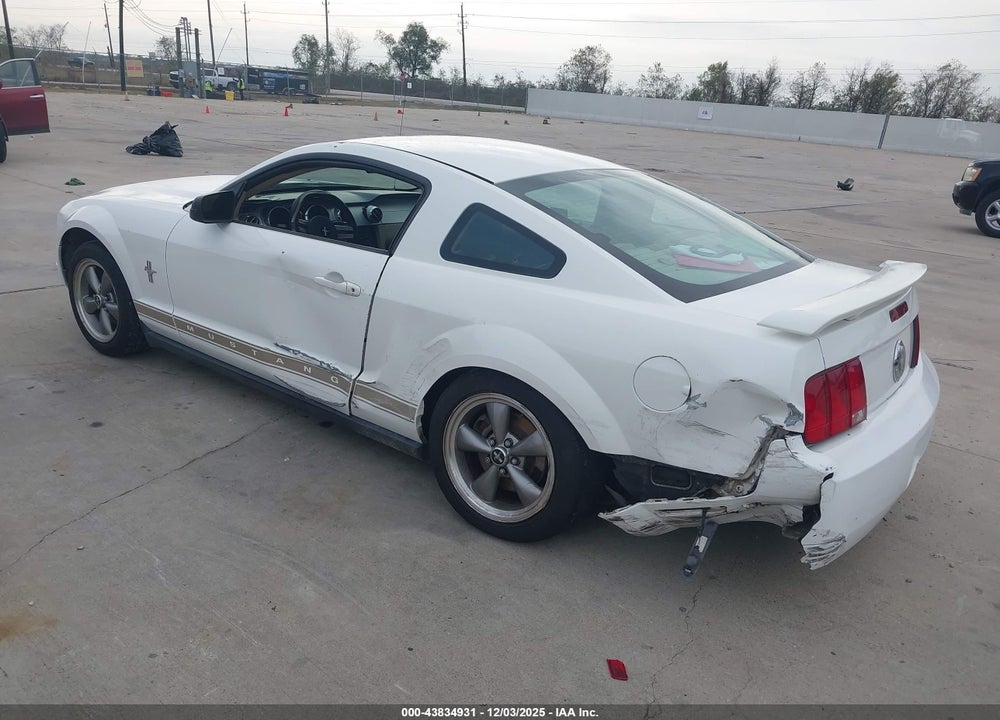 2006 FORD MUSTANG V6 VIN: 1ZVFT80N365175332
