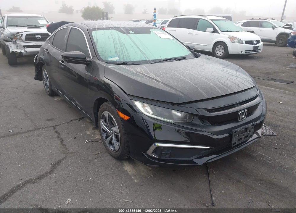 2020 HONDA CIVIC LX VIN: 2HGFC2F69LH544345