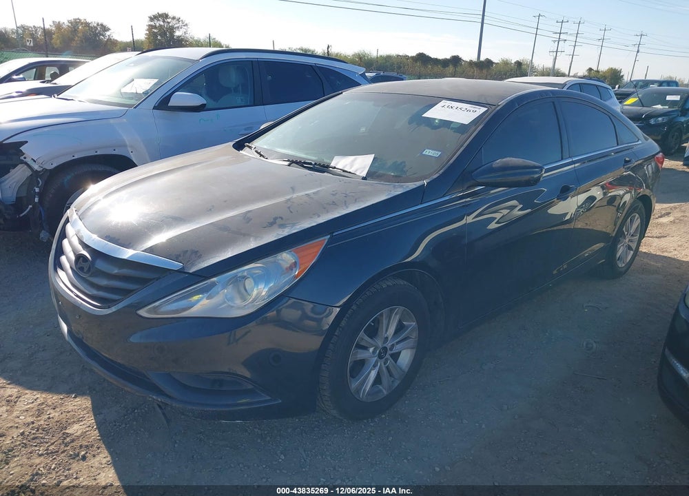 2013 HYUNDAI SONATA GLS VIN: 5NPEB4AC6DH731119