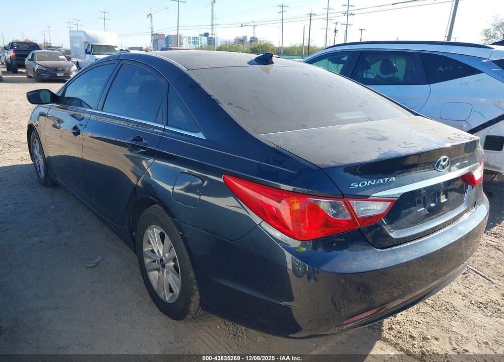 2013 HYUNDAI SONATA GLS VIN: 5NPEB4AC6DH731119