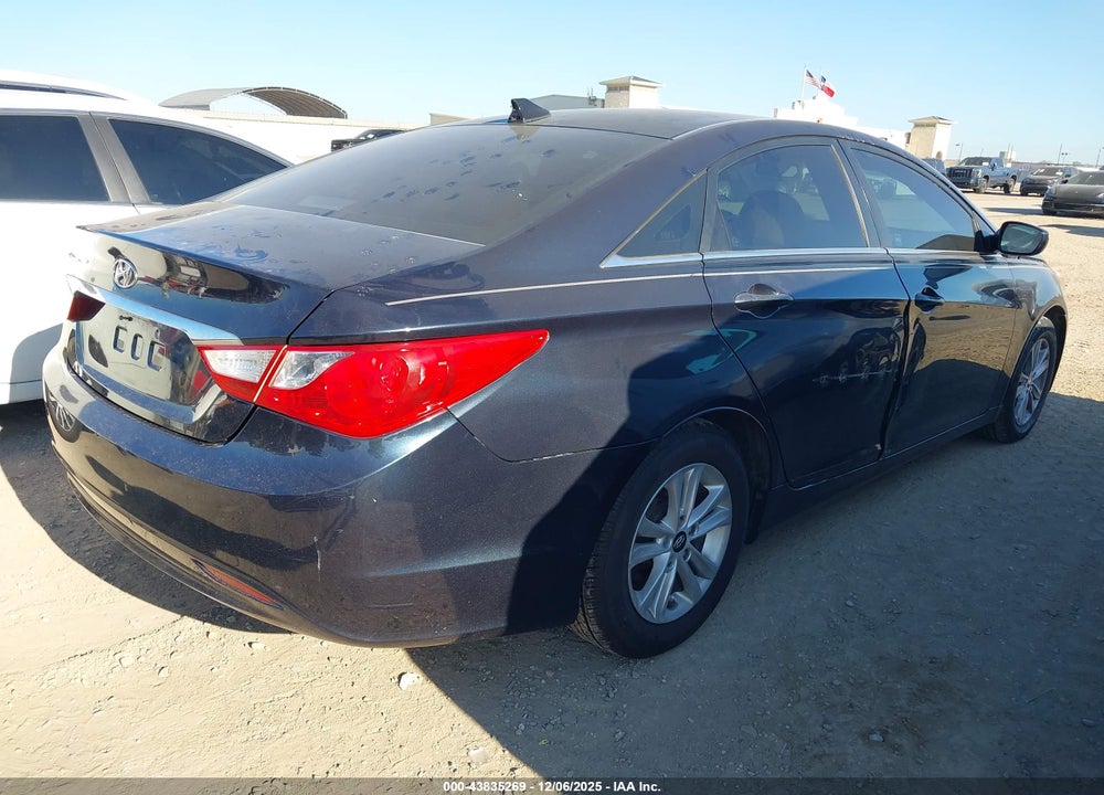 2013 HYUNDAI SONATA GLS VIN: 5NPEB4AC6DH731119