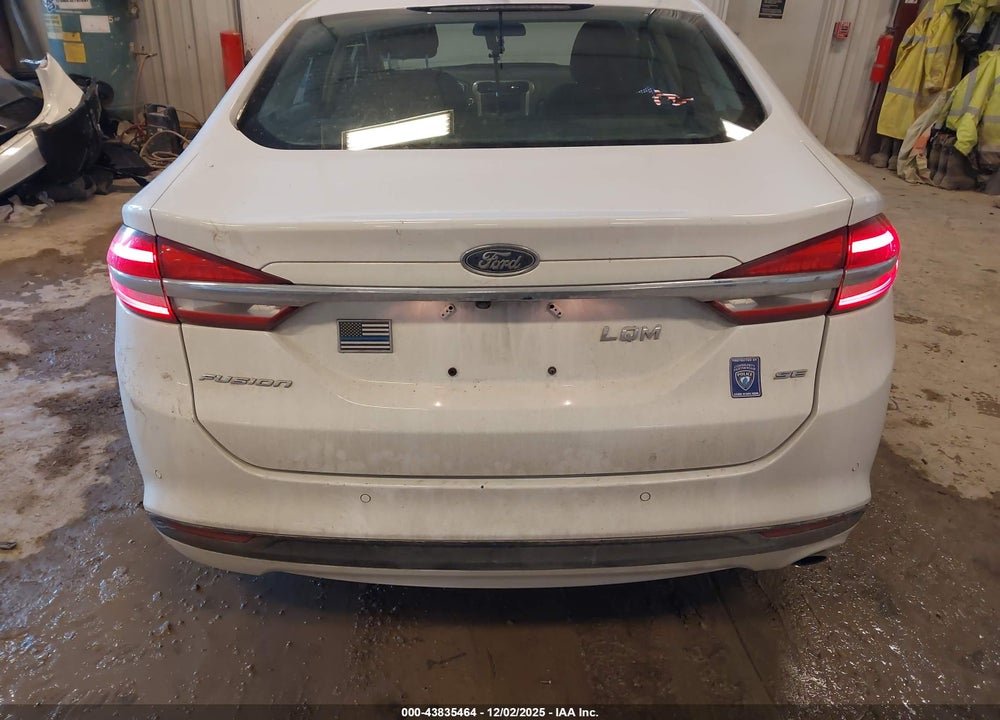 2017 FORD FUSION SE VIN: 3FA6P0H75HR415727