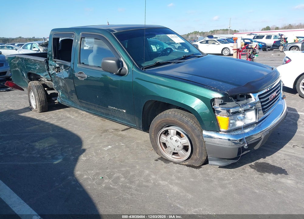 2005 GMC CANYON SLE VIN: 1GTCS136458129929
