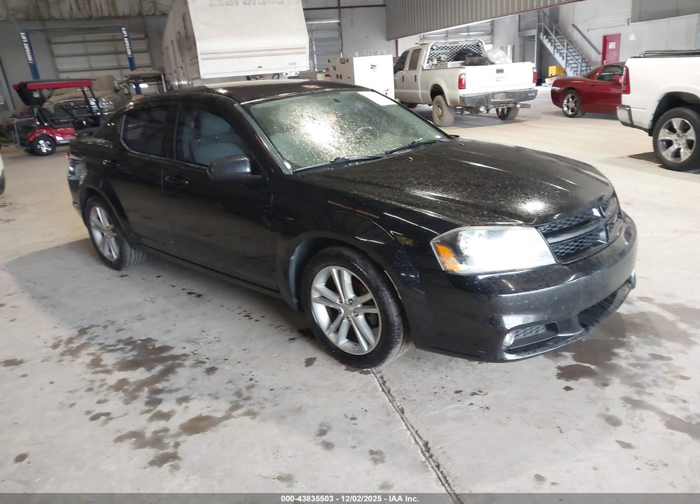 2013 DODGE AVENGER SXT VIN: 1C3CDZCG9DN760570