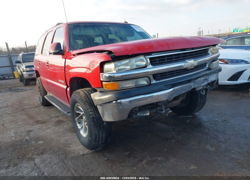 2002 CHEVROLET TAHOE LT VIN: 1GNEC13Z02R277847