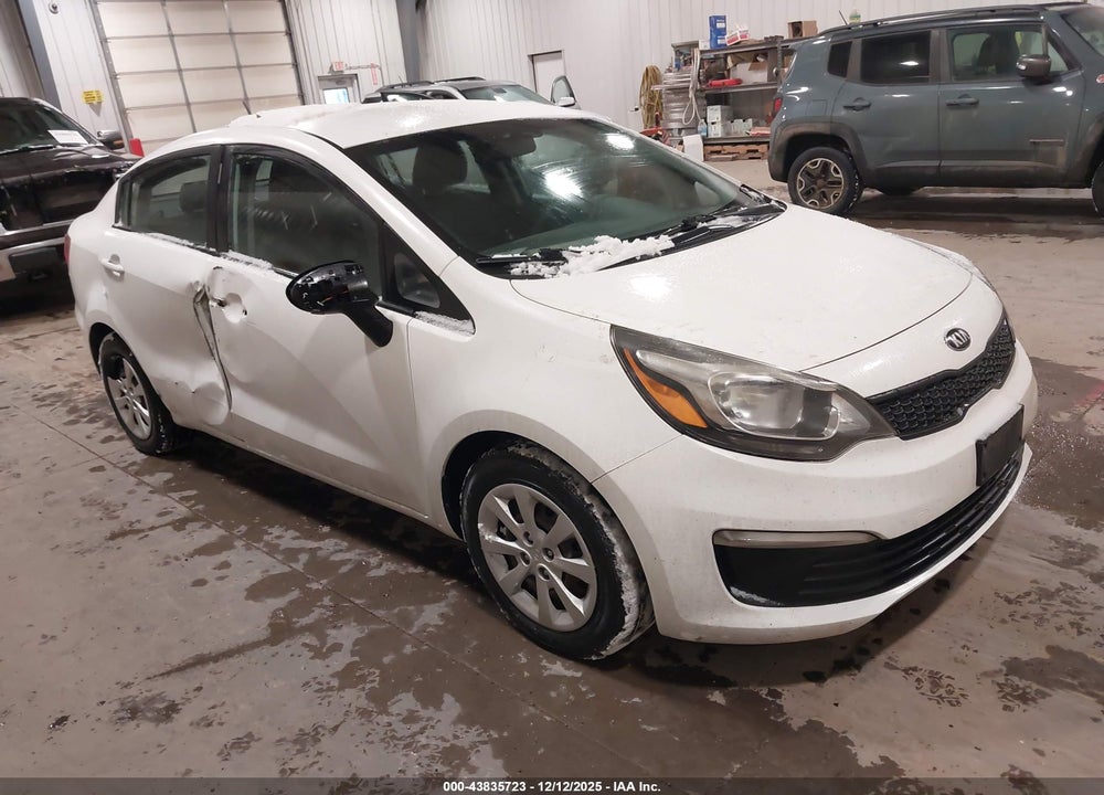 2016 KIA RIO LX VIN: KNADM4A32G6689792