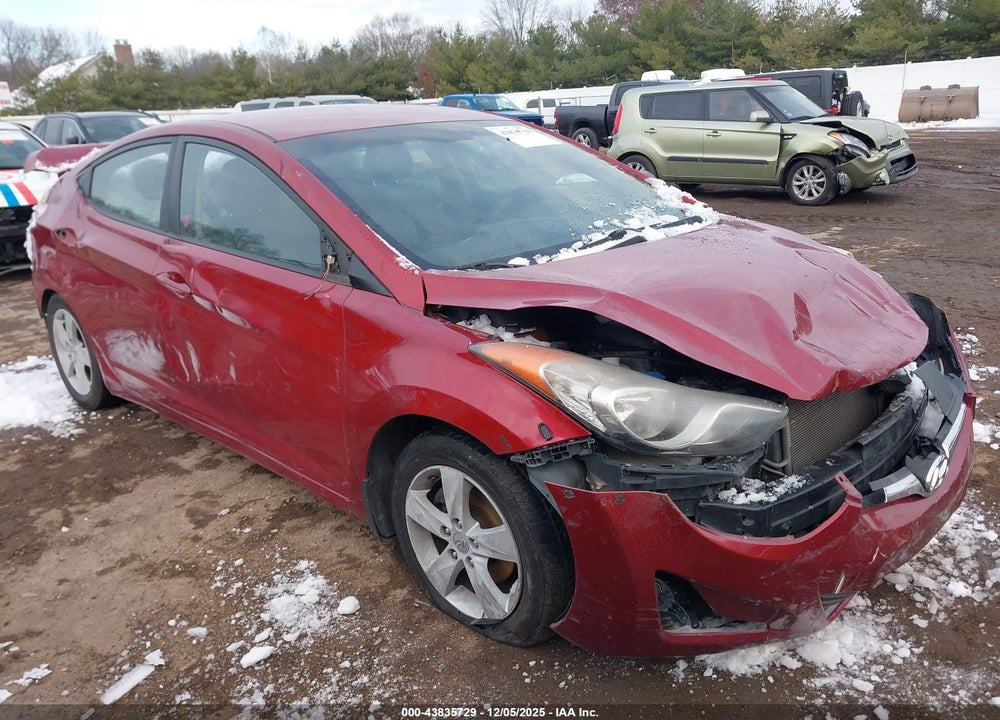 2012 HYUNDAI ELANTRA GLS (ULSAN PLANT) VIN: KMHDH4AE5CU393496