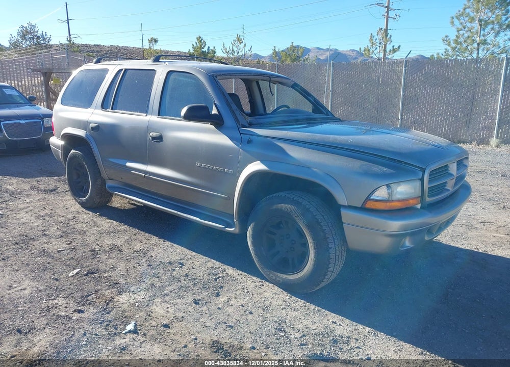 2001 DODGE DURANGO VIN: 1B4HS28N81F543813