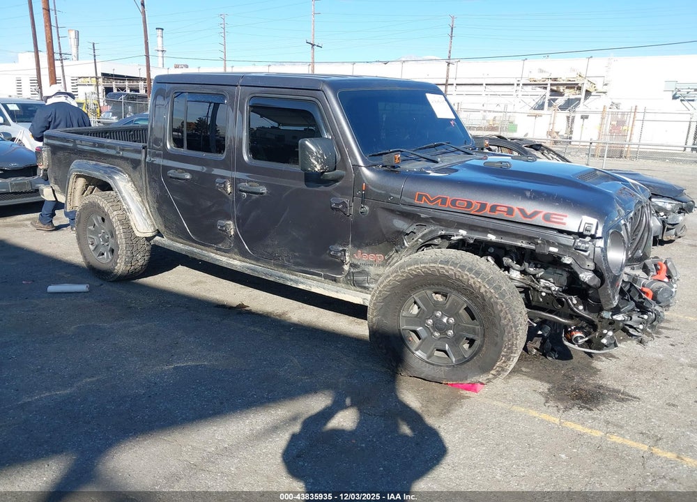 2021 JEEP GLADIATOR MOJAVE 4X4 VIN: 1C6JJTEG3ML507138