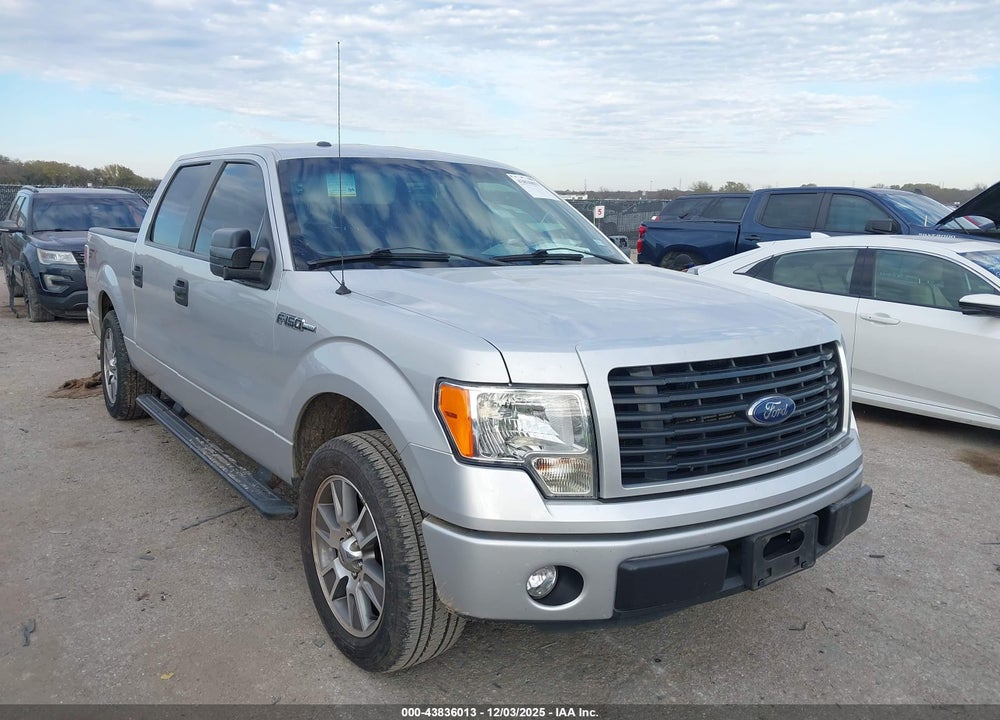 2014 FORD F-150 STX VIN: 1FTFW1CF2EKF20873